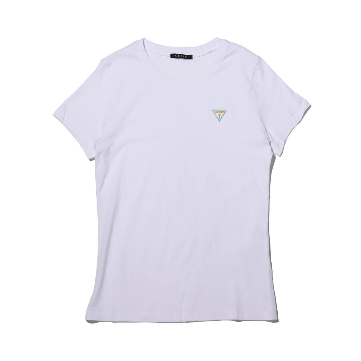 GUESS LADIES S/SLV TEE SHIRT WHITE 20SU-Iのメイン画像