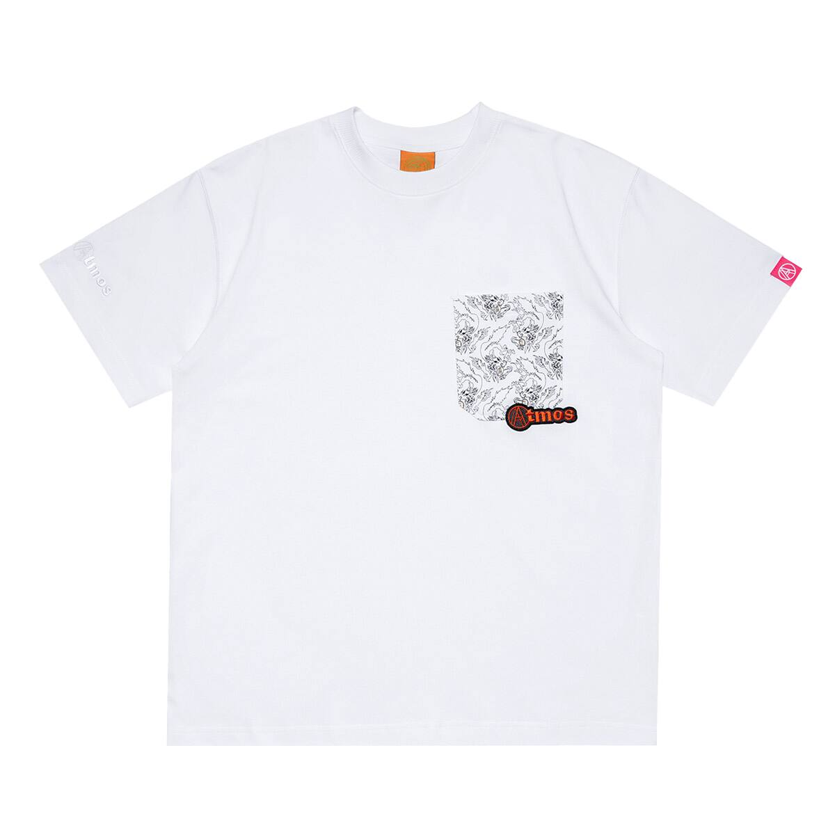 AGAINST LAB X ATMOS CAMO PKT. TEE WHITEのメイン画像