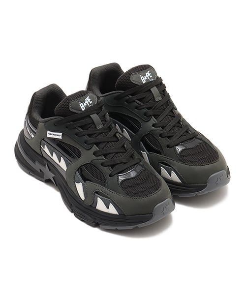 A BATHING APE SHARK STA BLACK