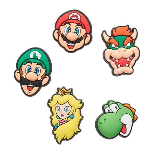 crocs Super Mario 5 Pack MULTI