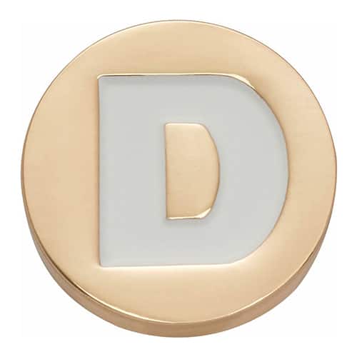 crocs Gold Letter D MULTI 24SS-I