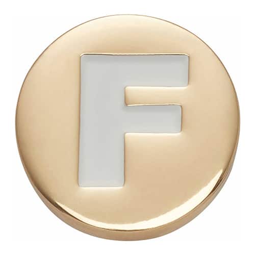 crocs Gold Letter F MULTI 24SS-I