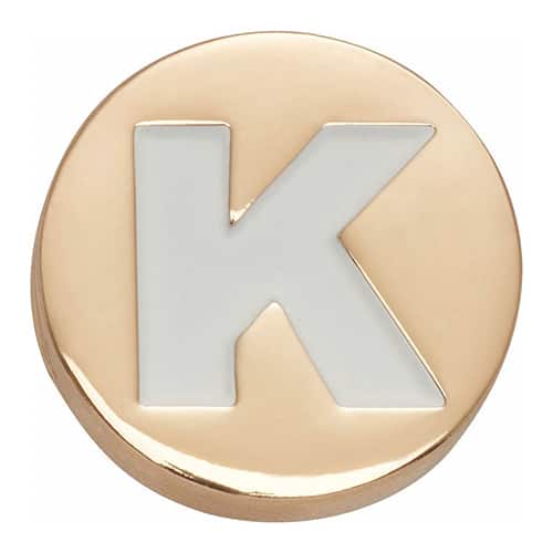 crocs Gold Letter K MULTI