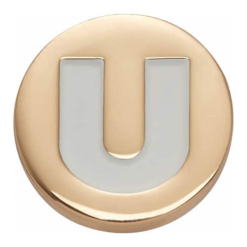 crocs Gold Letter U MULTI
