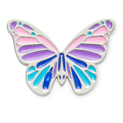 crocs Multi Purple Butterfly MULTI 24SS-I