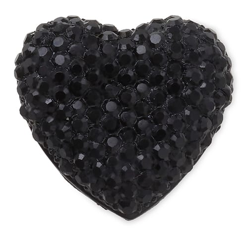 crocs Black Spiky Heart MULTI 24SS-I