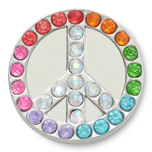 crocs Glitter Elevated Peace Sign MULTI 23SS-I