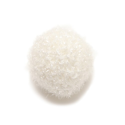 crocs White Metallic Puff Ball MULTI 23FW-I