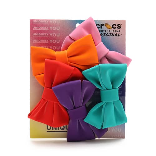 crocs Super Hyper Me Bows 5 Pack MULTI