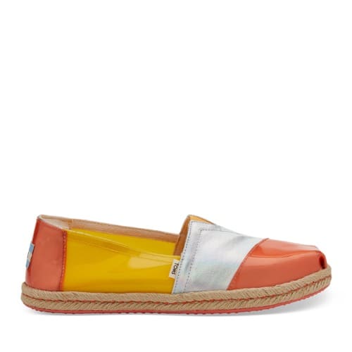 TOMS ALPARGATA ON ROPE Gold Fusion Translucent 20SP-I