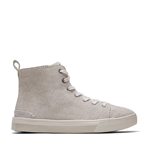 TOMS TRVL LITE HIGH Birch Shaggy Suede 21FA-I