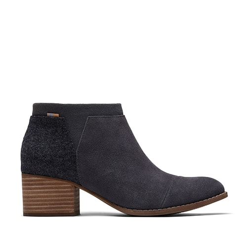 TOMS LOREN Forged Iron Grey Suede/Felt 21FA-I