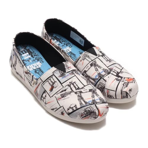 TOMS Star Wars ALPARGATA 3.0 AT Print White Starwars AT Print 21FA-I