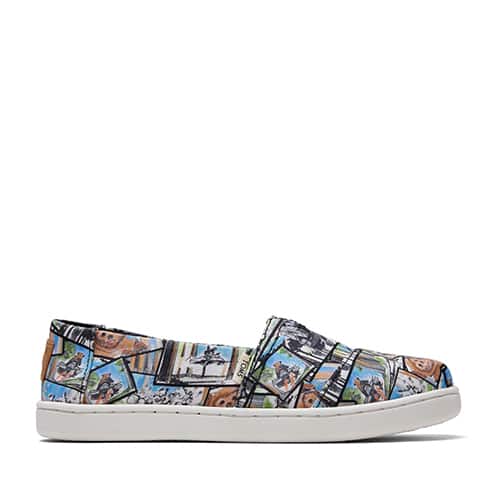 TOMS Star Wars Ewok Alpargata Multi Star Wars Ewok Print 21FA-I