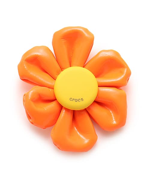 crocs Oversized Large Orange Flower MULTI