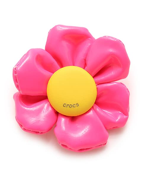 crocs Oversized Large Pink Flower MULTI