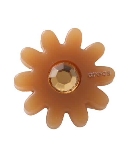 crocs Brown Flower with Gem MULTI - マルチ
