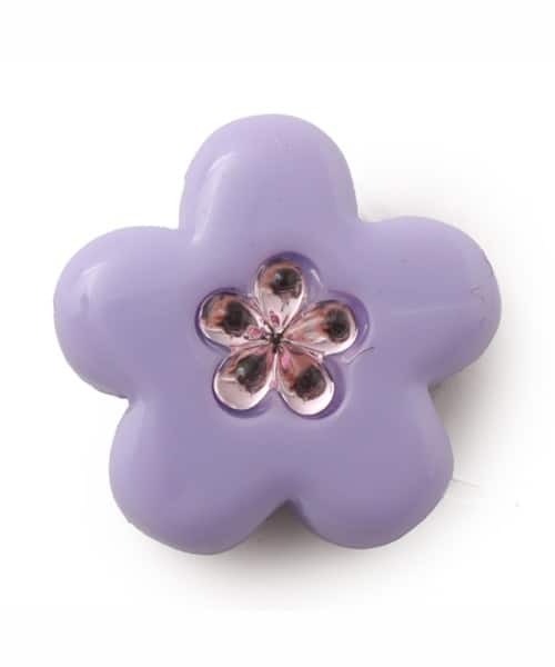 crocs Purple Flower with Pink Gem - マルチ