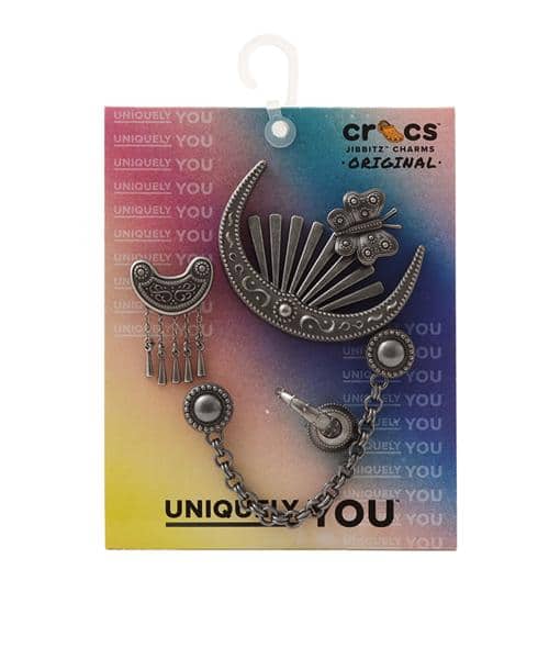 crocs Silver Metal Mix 5 Pack MULTI - マルチ