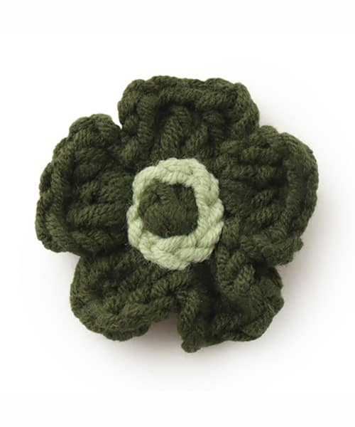 crocs Green Crochet Flower - マルチ