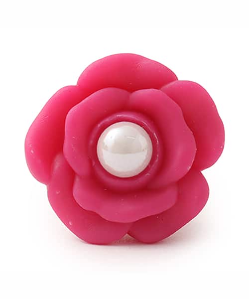 crocs Pink Flower With Pearl Center - マルチ