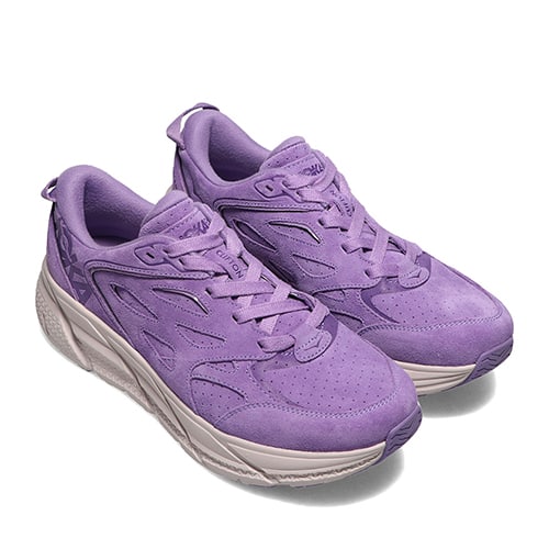 HOKA ONEONE M CLIFTON L SUEDE CHALK VIOLET / LILAC ASH 21SS-I