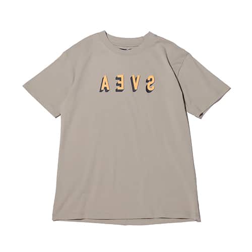 SVEA W. Bold logo tee GRAY 20HO-I