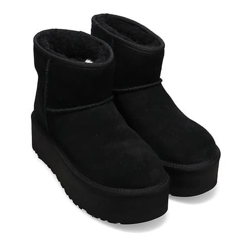 UGG W CLASSIC MINI PLATFORM BLACK 23FW-I