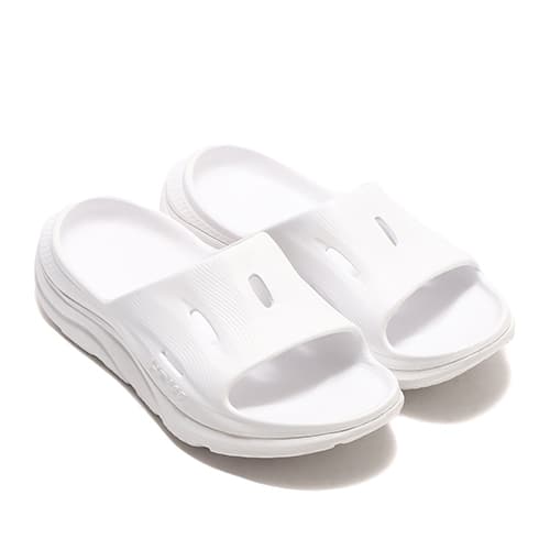 HOKA ORA RECOVERY SLIDE 3 WHITE / WHITE 24SS-I ホカ オラ 