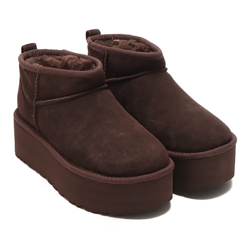 UGG W CLASSIC ULTRA MINI PLATFORM BLACK 23FW-I