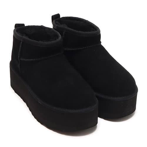 UGG W CLASSIC ULTRA MINI PLATFORM BLACK 23FW-I