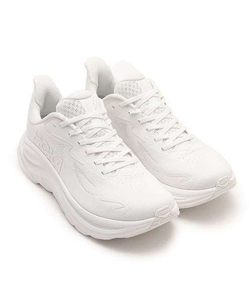 HOKA CLIFTON 10 WHITE / WHITE