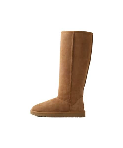 UGG W CLASSIC ULTRA TALL CHESTNUT - ブラウン