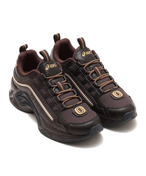 asics PROTOBLAST-CMLVIII DARK BROWN/PURE GOLD
