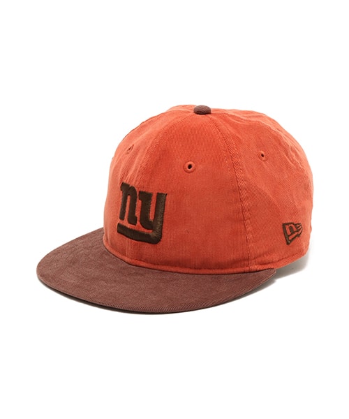 NEW ERA RC 9FIFTY Powered by GORO NAKATSUGAWA New York Giants CORDUROY ORANGE - オレンジ