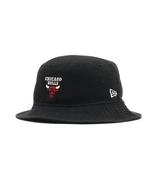 NEW ERA BUCKET01 Chicago Bulls BLACK - ブラック