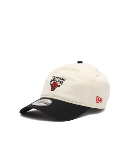 NEW ERA 9TWENTY NBA Mini Logo Chicago Bulls BLACK - ブラック