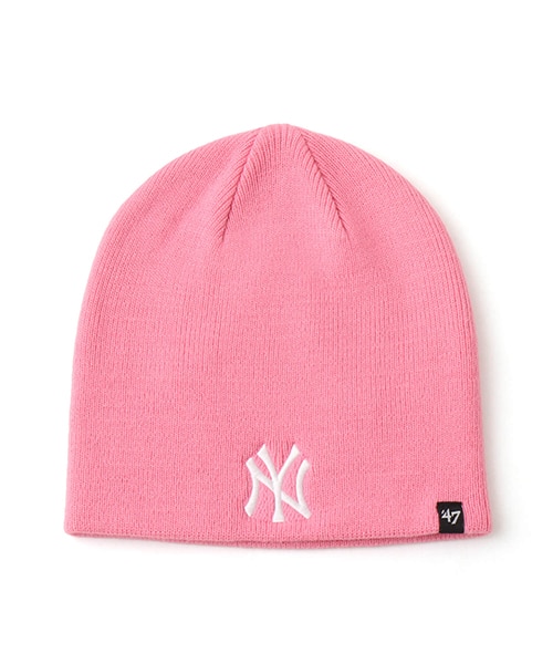 47 BEANIE NEW YORK YANKEES ROSE - ピンク