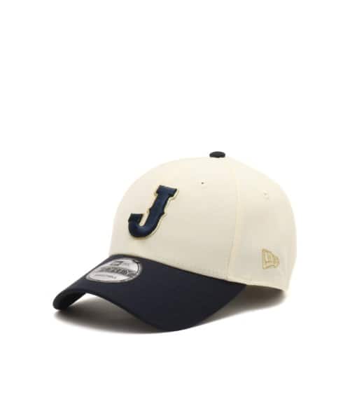 NEW ERA 940 J LOGO SIDE JAPAN CRM NVY WHITE - ホワイト