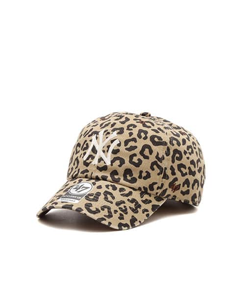 47 x ATMOS PINK CLEAN UP YANKEES LEOPARD MULTI - マルチ