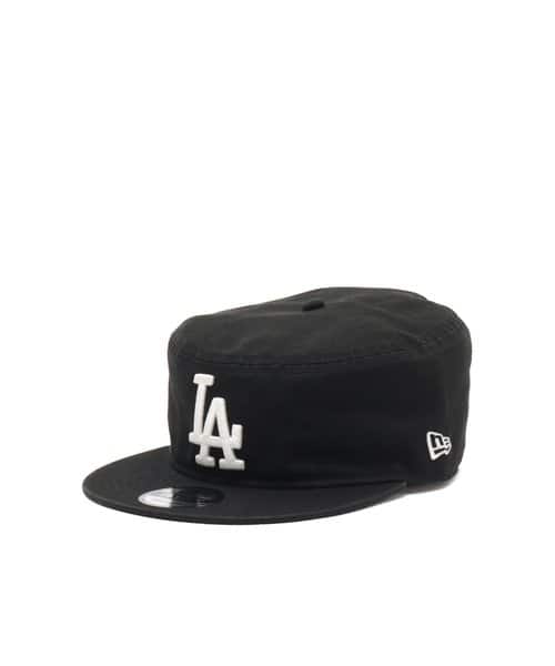 NEW ERA PILLBOX Adjustable Los Angeles Dodgers BLACK - ブラック