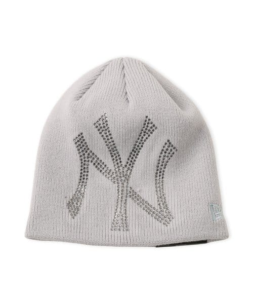 NEW ERA BASIC BEANIE Rhinestone New York Black Yankees