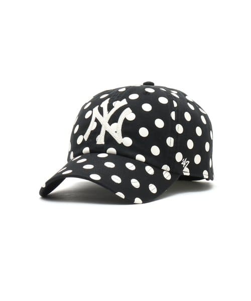 47 x ATMOS PINK CLEAN UP YANKEES DOT BLACK - ブラック
