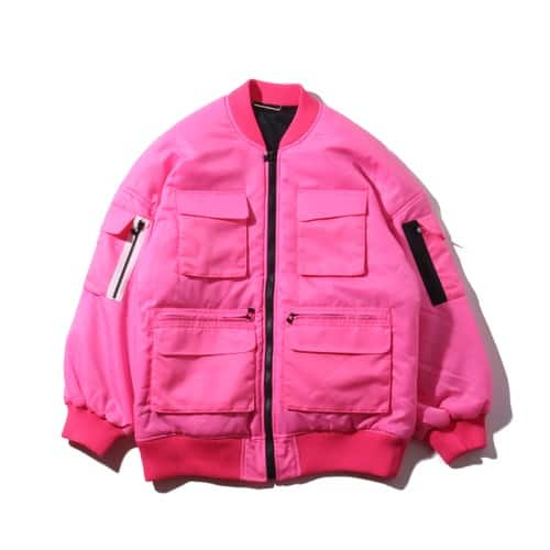 atmos pink フィッシング ブルゾン BLACK 19FA-I