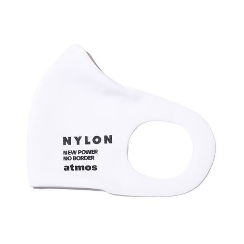 atmos x NYLON 接触冷感MASK WHITE 20SU-I