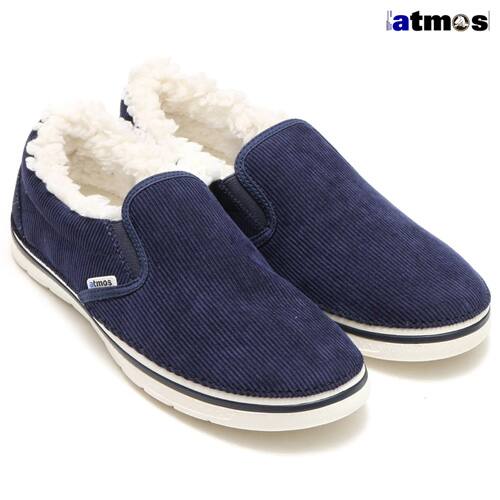 crocs NORLIN ATMOS LINED SLIP-ON NAVY/WHITE