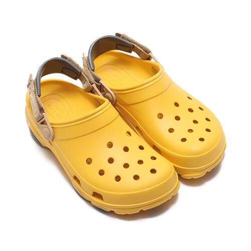 beige crocs