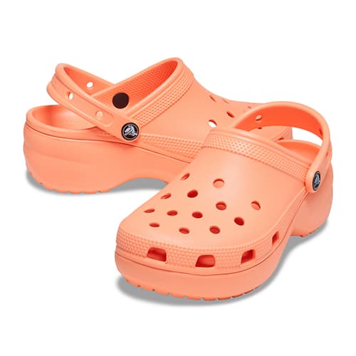 Crocs Classic Platform Clog W Papaya 22SS-I Crocs Classic Platform Clog W Papaya 22SS-I