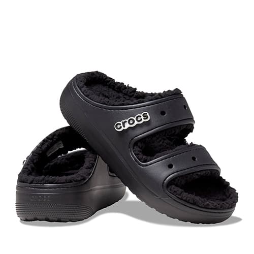 crocs Classic Cozzzy Sandal Black/Black 22FW-I