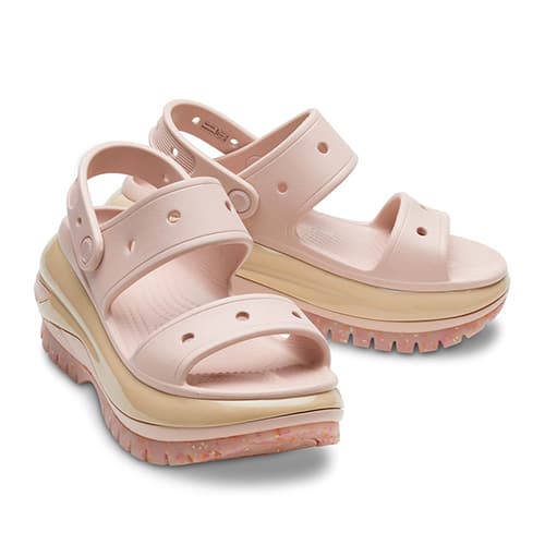 crocs Classic Mega Crush Sandal Pink Clay 23SS-I